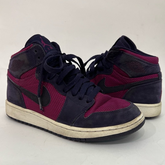 Nike Air Jordan 1 Retro High GG 'True Berry' Purple Sneakers Size 4.5Y 332148-60